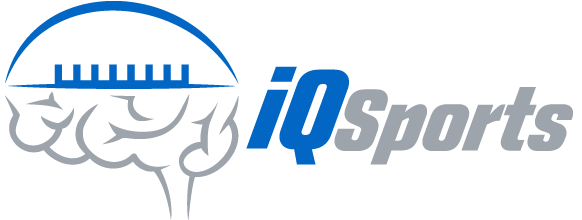 blue iQsports logo