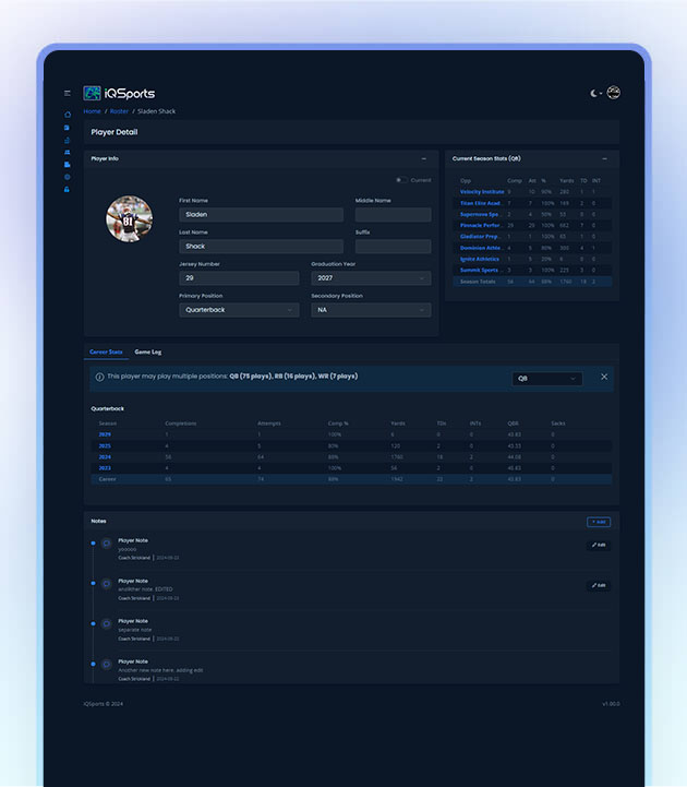 Roster Management